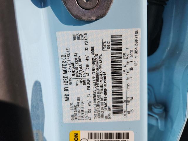 2023 FORD BRONCO SPO 3FMCR9H98PRD19016