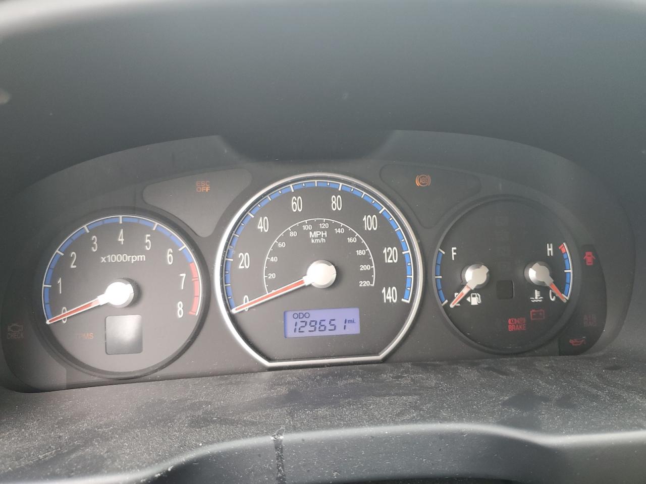 Lot #3282579866 2008 HYUNDAI SANTA FE GLS