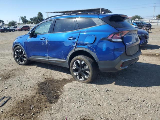 KIA SPORTAGE X LINE 2023 blue  gas 5XYK6CAF9PG072136 photo #3