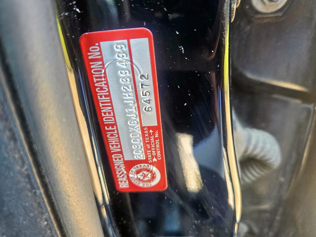 2018 DODGE CHARGER R/ 2C3CDXGJ1JH239499