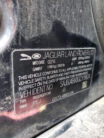 2016 JAGUAR XF PREMIUM SAJBJ4BV0GCY19624