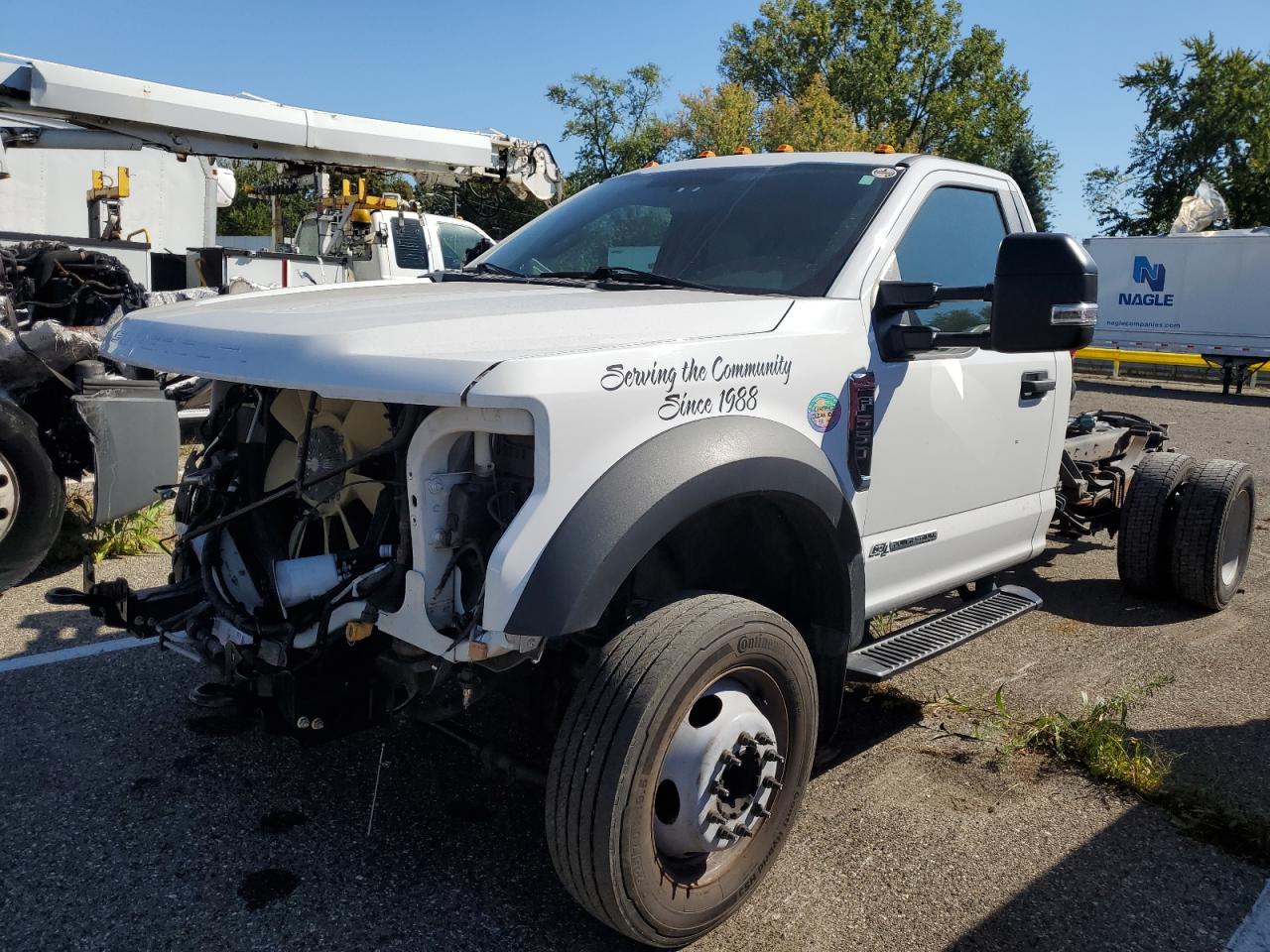 Lot #3278583949 2019 FORD F550 SUPER