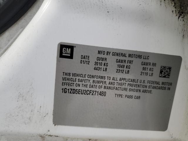 2012 CHEVROLET MALIBU 2LT - 1G1ZD5EU2CF271480