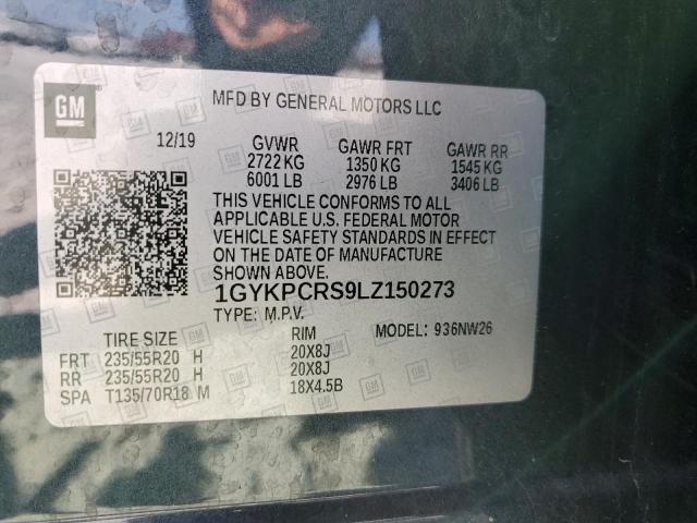 2020 CADILLAC XT6 PREMIU 1GYKPCRS9LZ150273