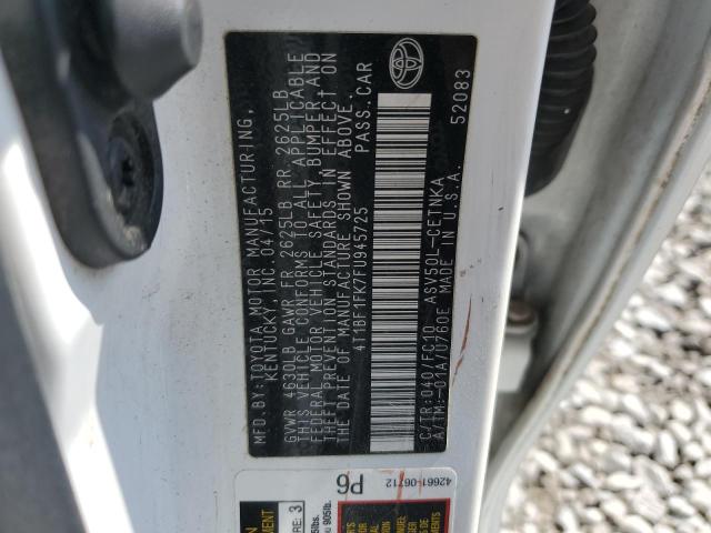 2015 TOYOTA CAMRY LE - 4T1BF1FK7FU945725