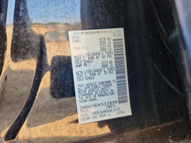 2018 NISSAN TITAN XD SL 1N6BA1F46JN533848