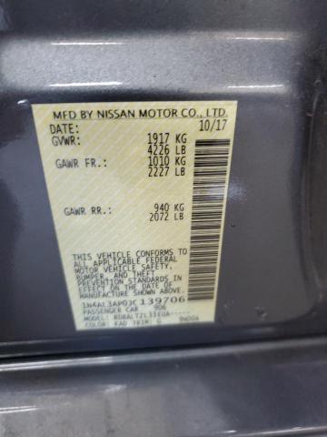 2018 NISSAN ALTIMA 2.5 1N4AL3AP0JC139706