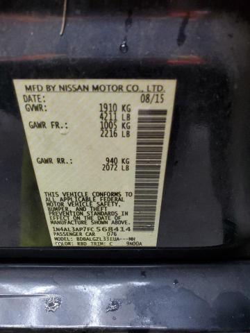 2015 NISSAN ALTIMA 2.5 1N4AL3AP7FC568414