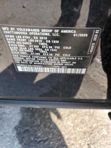 2020 VOLKSWAGEN ATLAS SE 1V2WR2CA5LC503041