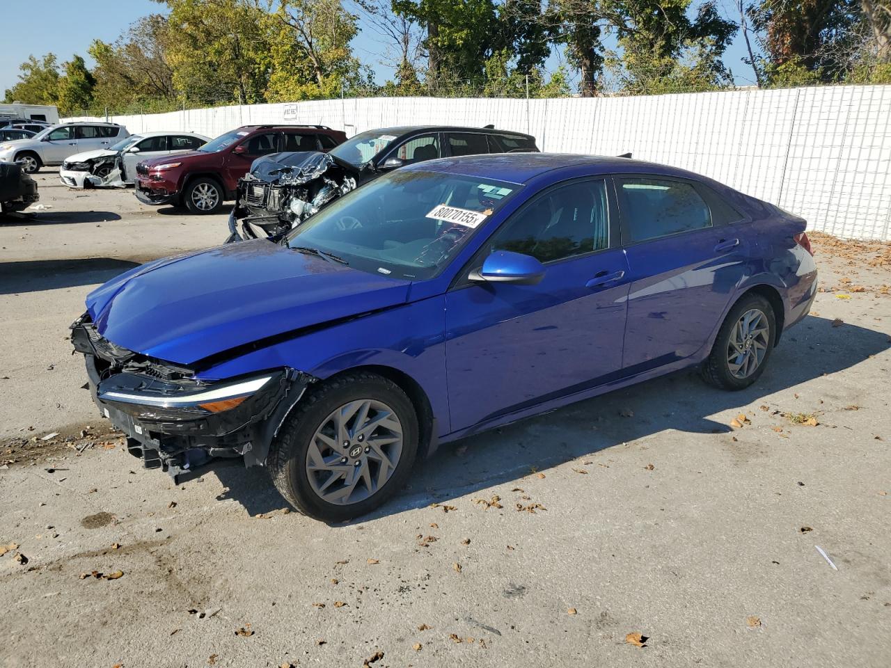 HYUNDAI ELANTRA BLUE
