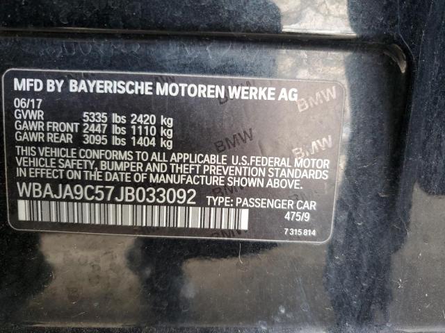 2018 BMW 530E - WBAJA9C57JB033092