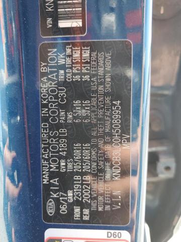 2017 KIA NIRO FE KNDCB3LC0H5089954