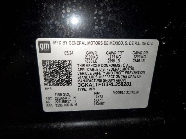 2024 GMC TERRAIN SL 3GKALTEG3RL358281