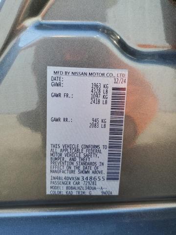 2025 NISSAN ALTIMA SV 1N4BL4DVXSN348655