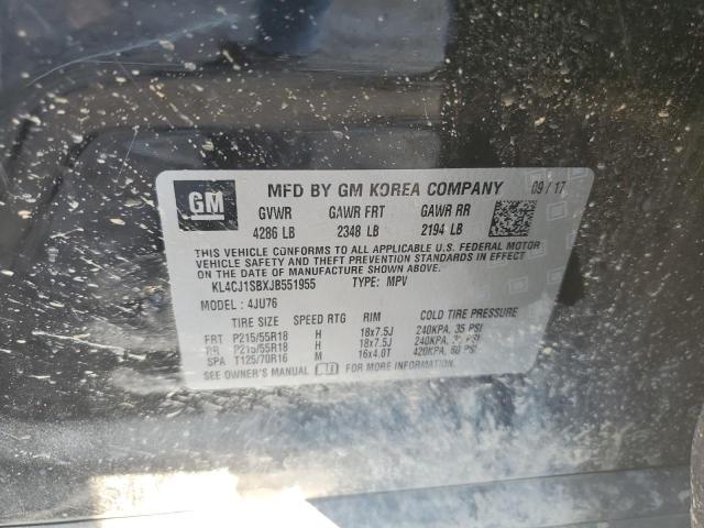2018 BUICK ENCORE SPO KL4CJ1SBXJB551955