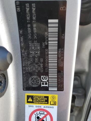 2019 TOYOTA HIGHLANDER 5TDJZRFH2KS611630