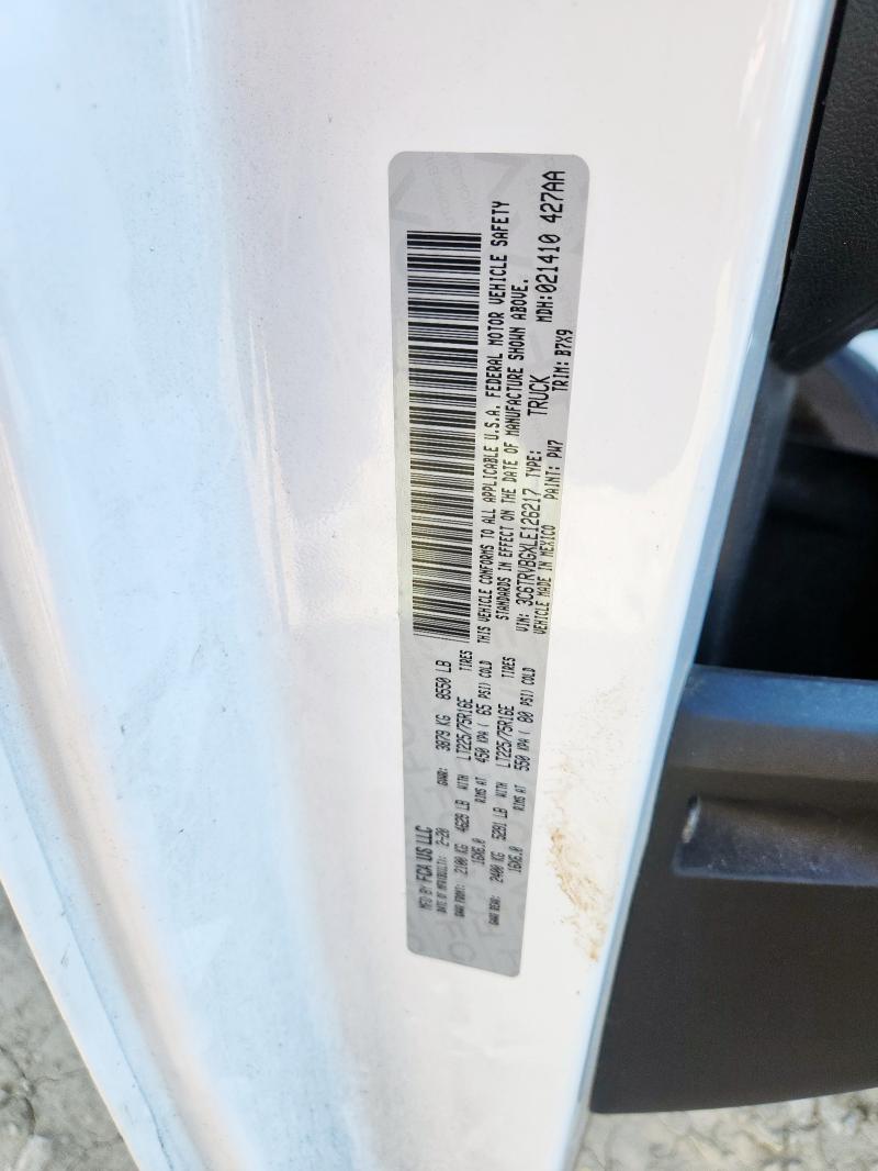 2020 RAM PROMASTER - 3C6TRVBGXLE126217