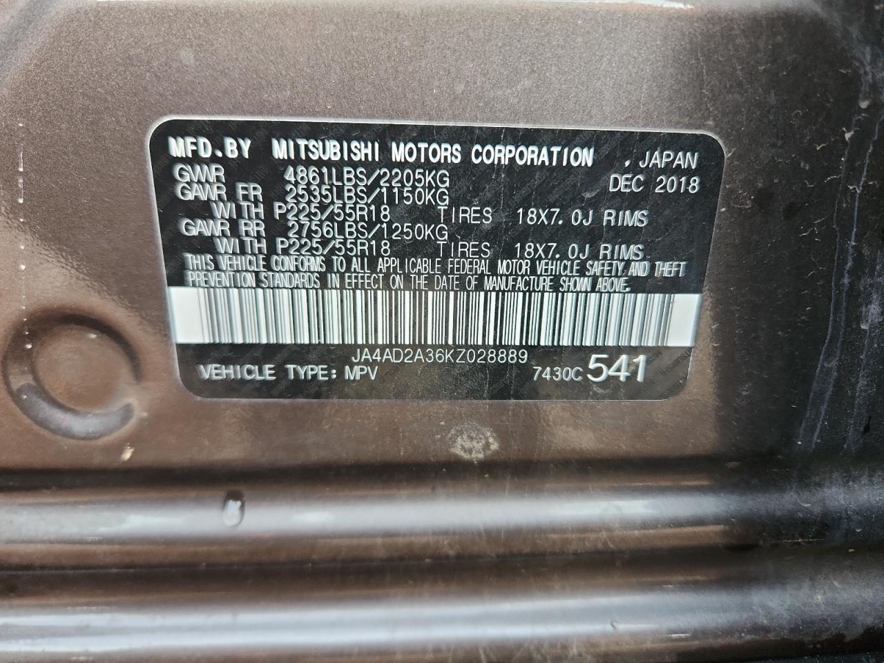 MITSUBISHI OUTLANDER ES