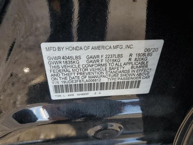 2020 ACURA ILX PREMIU 19UDE2F87LA006812