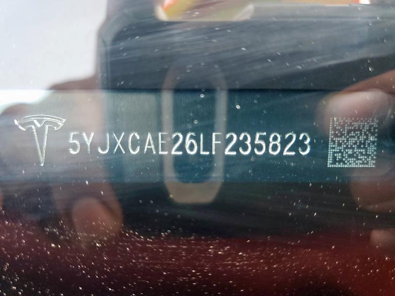 2020 TESLA MODEL X - 5YJXCAE26LF235823