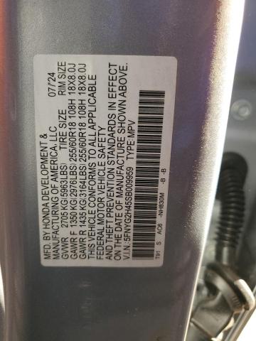 2025 HONDA PILOT EXL - 5FNYG2H45SB009959