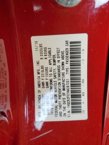 2017 HONDA ACCORD SPO 1HGCR2F51HA097251