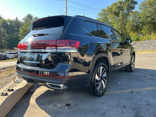 VOLKSWAGEN ATLAS SE 2024 black  gas 1V2HR2CA9RC580772 photo #4