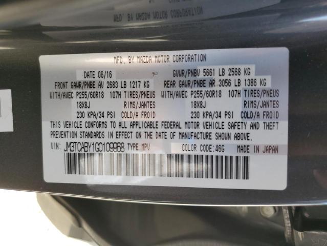 2016 MAZDA CX-9 TOURI - JM3TCABY1G0109968