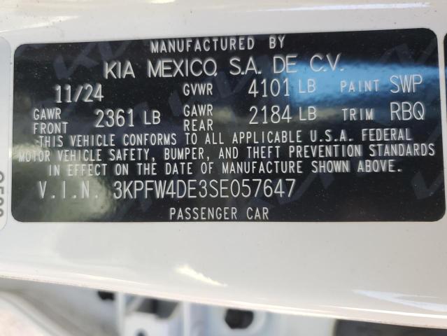 2025 KIA K4 GT LINE #3309413968