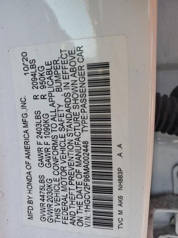 2021 HONDA ACCORD TOU 1HGCV2F96MA002448