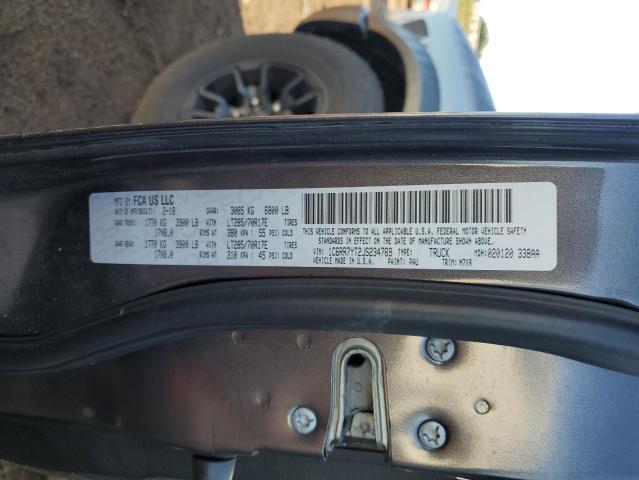 2018 RAM 1500 REBEL 1C6RR7YT2JS234769