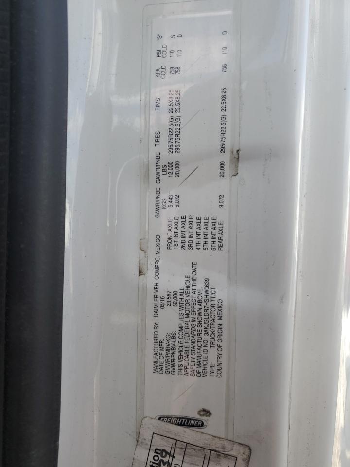 Lot #3282347257 2017 FREIGHTLINER CASCADIA 1