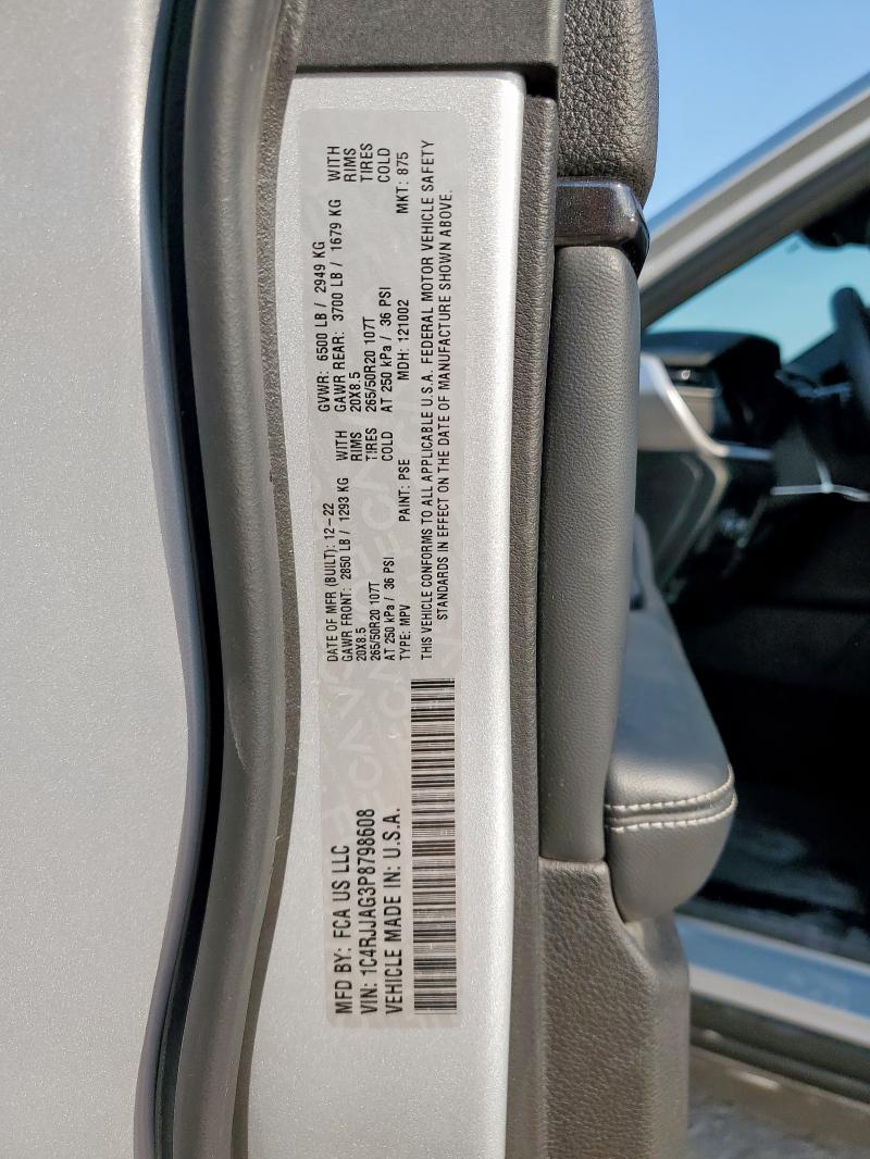 2023 JEEP GRAND CHER 1C4RJJAG3P8798608