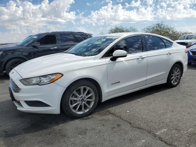 FORD FUSION SE 2017 white  hybrid engine 3FA6P0LU5HR385724 photo #1