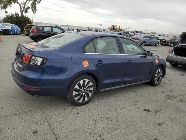 VOLKSWAGEN JETTA HYBR 2014 blue  hybrid engine 3VW637AJ3EM248200 photo #4