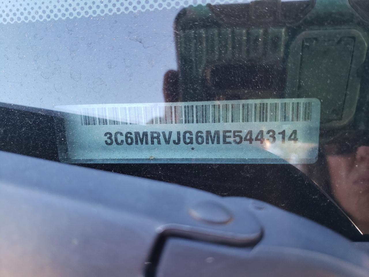Lot #3301828326 2021 RAM PROMASTER