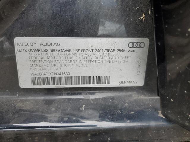 2013 AUDI A4 PREMIUM - WAUBFAFLXDN041630