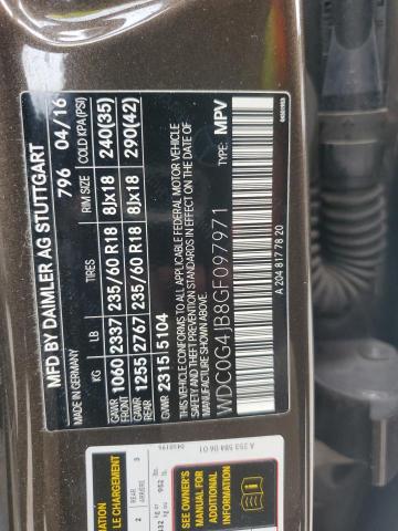 2016 MERCEDES-BENZ GLC 300 WDC0G4JB8GF097971