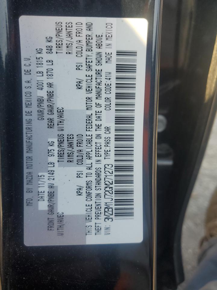 Lot #3305640738 2016 MAZDA 3 SPORT