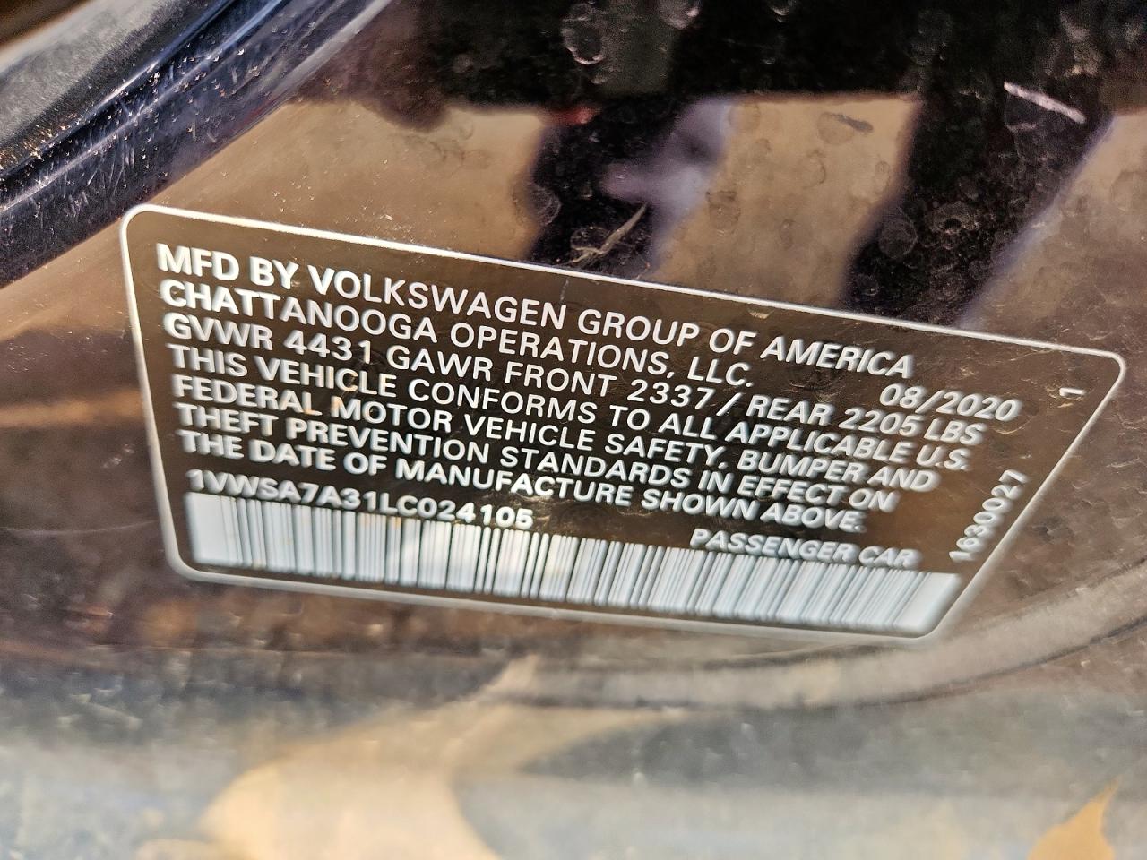 VOLKSWAGEN PASSAT SE