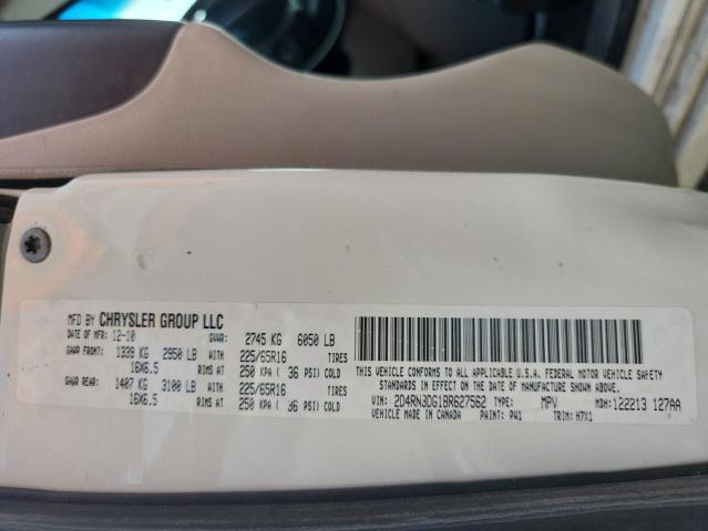 2011 DODGE GRAND CARA - 2D4RN3DG1BR627562