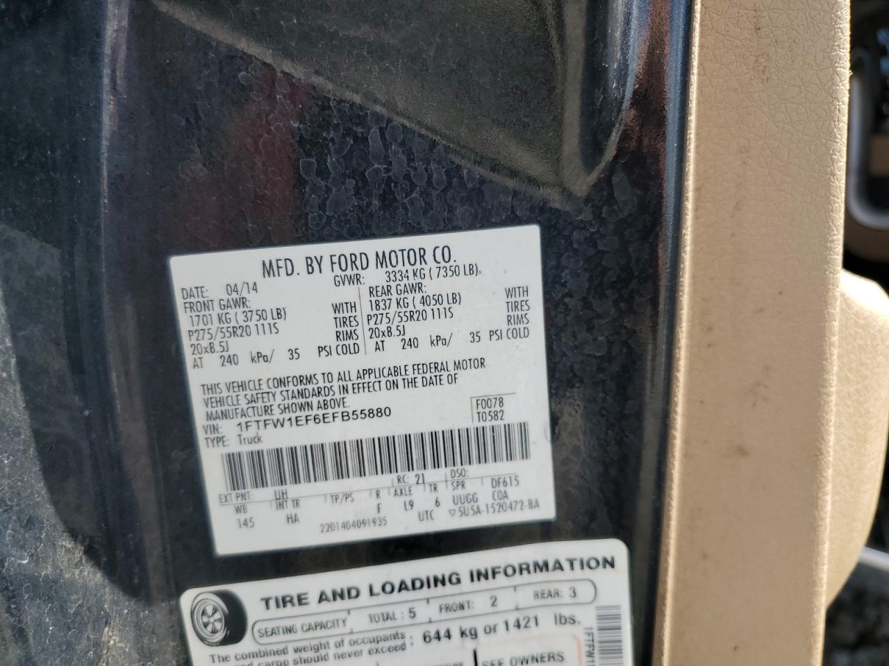 FORD F-150 SUPERCREW