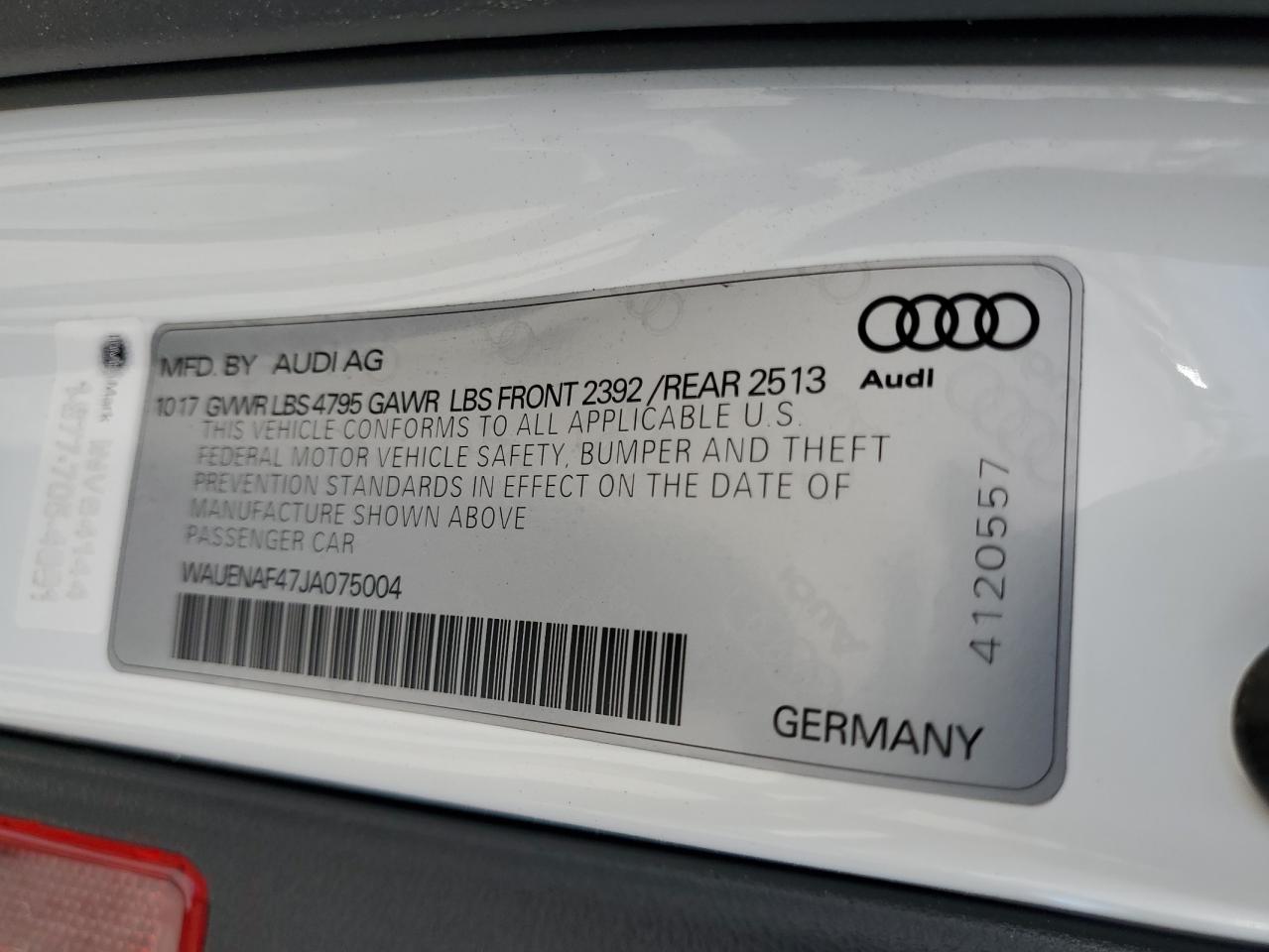 AUDI A4 PREMIUM PLUS