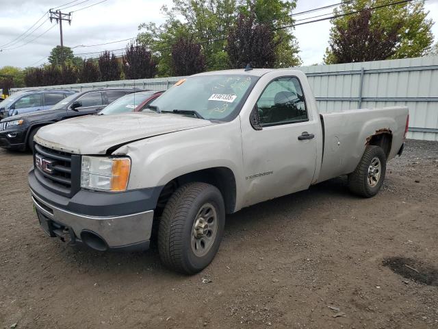 GMC SIERRA K15 2009 silver pickup gas 1GTEK14J29Z117340 photo #1