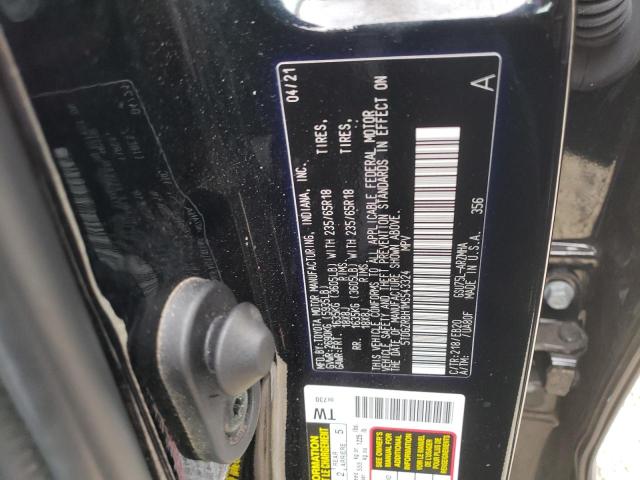 2021 TOYOTA HIGHLANDER XLE 5TDGZRBH1MS543324