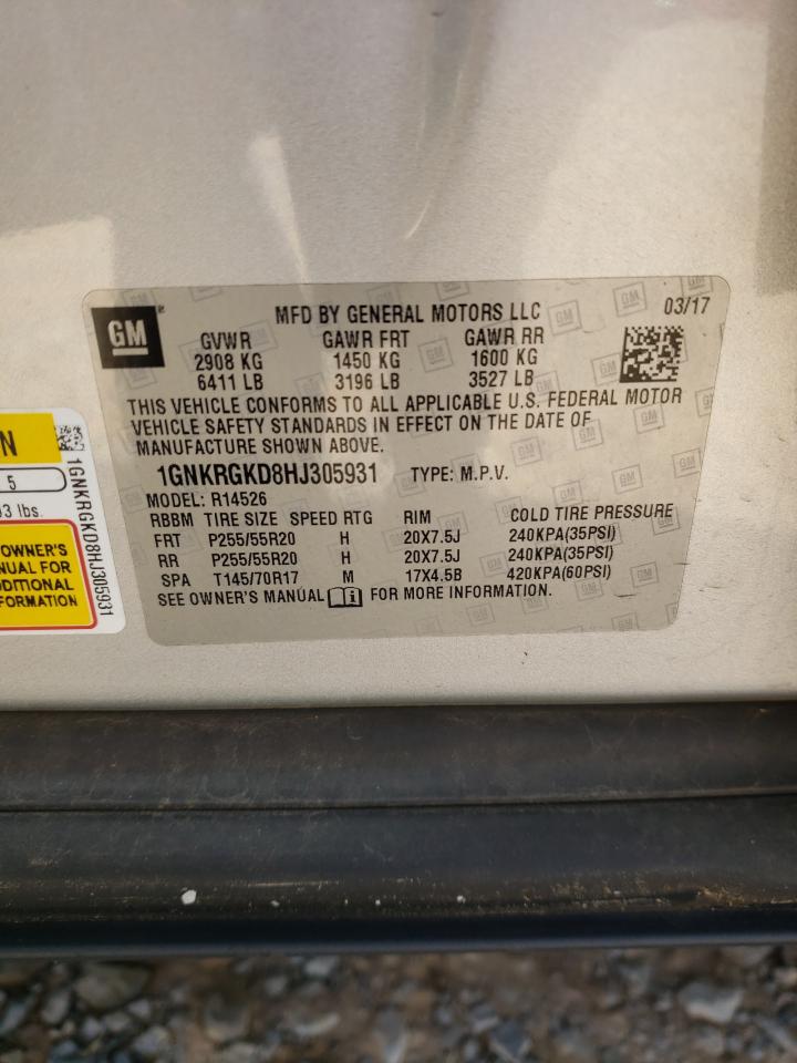 CHEVROLET TRAVERSE LT