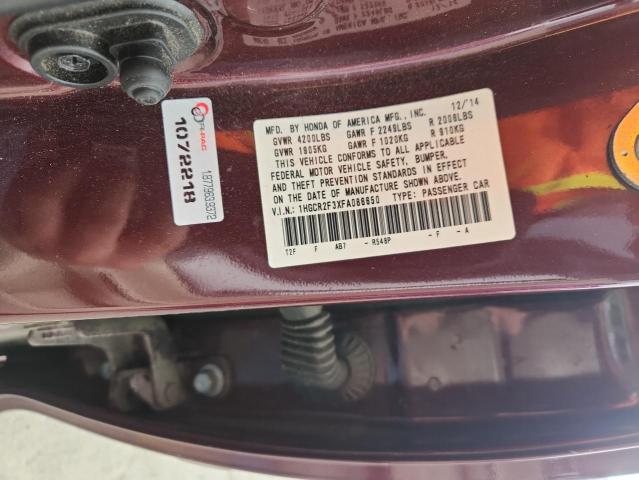 2015 HONDA ACCORD LX - 1HGCR2F3XFA086650