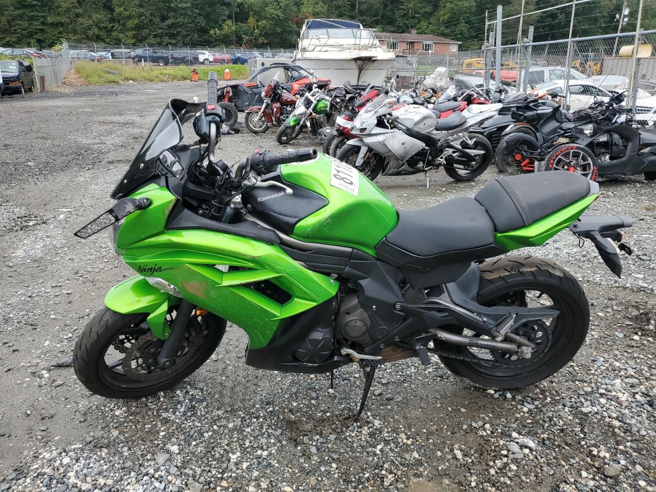Lot #3278826293 2012 KAWASAKI EX650 EC