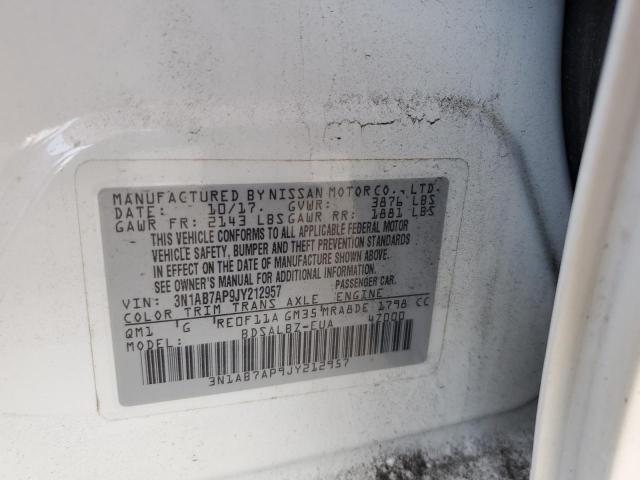 2018 NISSAN SENTRA S - 3N1AB7AP9JY212957