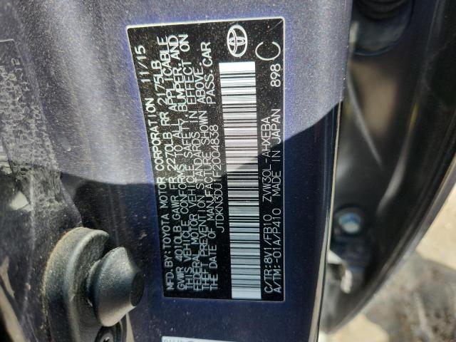 2015 TOYOTA PRIUS #3275624782